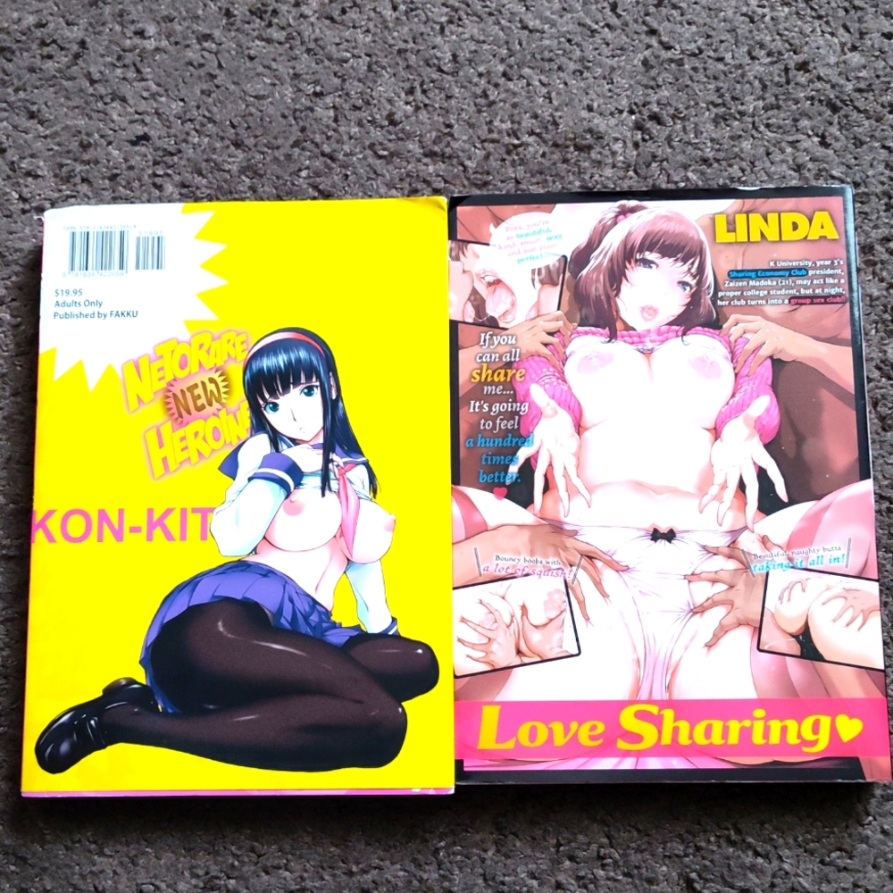 2 adult entertainment bundle manga comic books